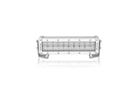 10 Inch Diffused Marine Double Row: Black Oak LED Pro Series 3.0 Dual Row LED Light Bar Front View