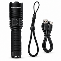GX6 Rechargeable LED Flashlight | 800 Lumens | Zoomable