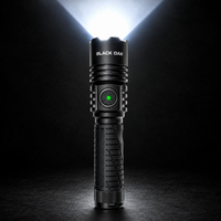 GX6 Rechargeable LED Flashlight | 800 Lumens | Zoomable