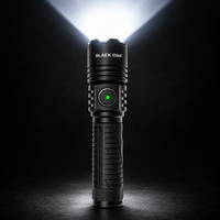 GX8 Rechargeable LED Flashlight | 1,500 Lumens | Zoomable