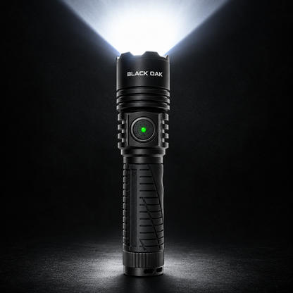 GX8 Rechargeable LED Flashlight | 1,500 Lumens | Zoomable