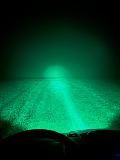 2 Inch Green Hog Hunting LED Pod Light | Flood Optics | Pro Series 3.0 (12W)