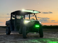 10 Inch Green Hog Hunting LED Light Bar – Double Row | Combo Optics | Pro Series 3.0 (60W)