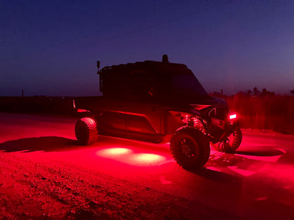 Red LED Rock Lights