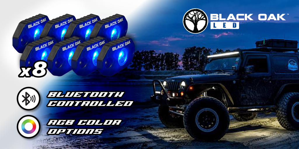 RGB Rock Light Kit from Black Oak LED