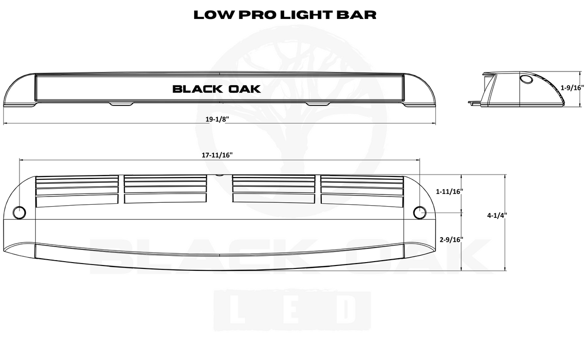 New - Low Pro™ Infrared Bar | 850nm – Black Oak LED