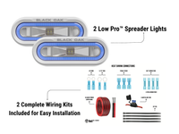 Marine Low Pro LED Spreader Light Kit