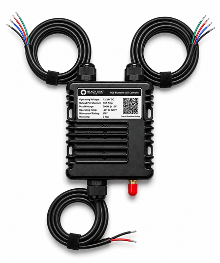 NEW - Waterproof RGB Bluetooth LED Controller | 12–24V IP67