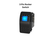 3-Pin Waterproof LED Rocker Switch