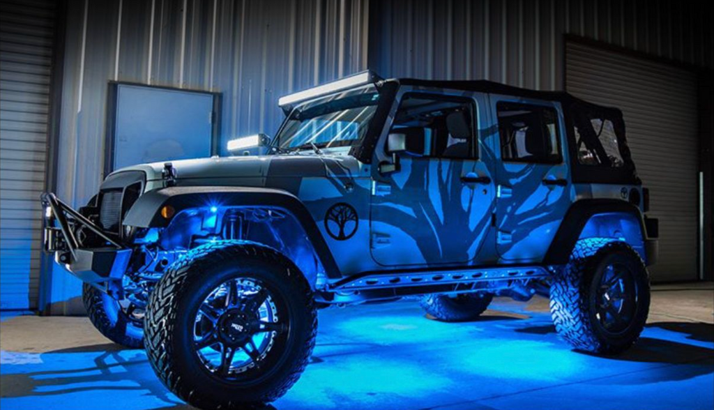 Jeep Rock Lights - Black Oak LED