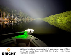 60 Inch Marine Curved: Black Oak LED Pro Series 3.0 Double Row LED Light Bar - Combo, Flood, or Spot Optics (360w/600w)