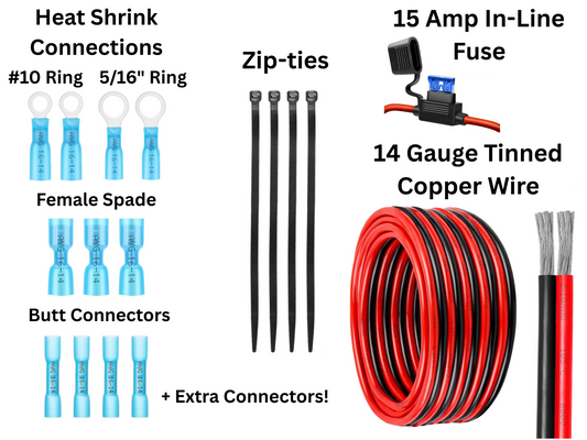 Low Pro™ Light Bar - Wiring Kit
