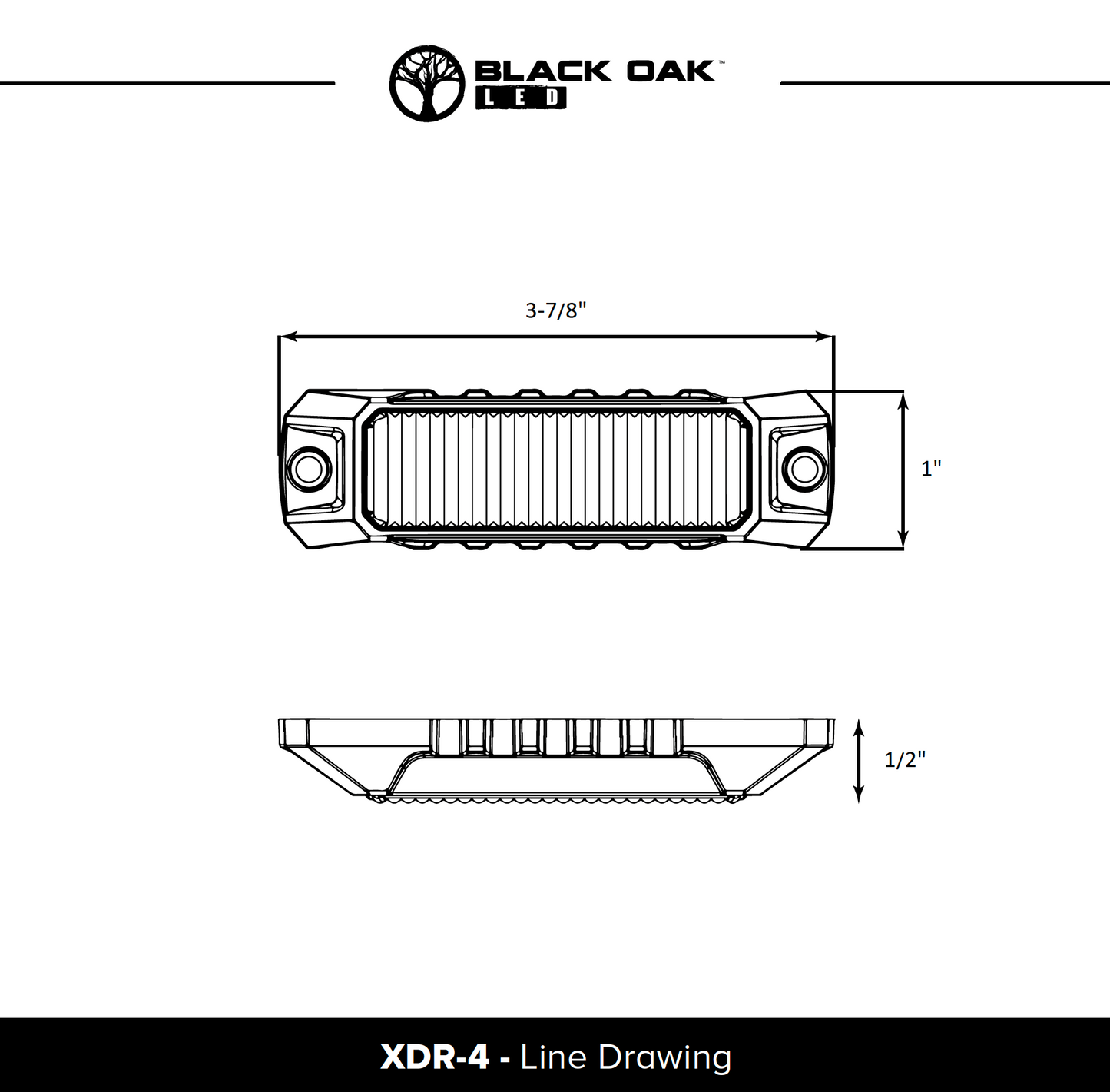 New - XDR-4 Emergency Strobe Light - LED Warning Light