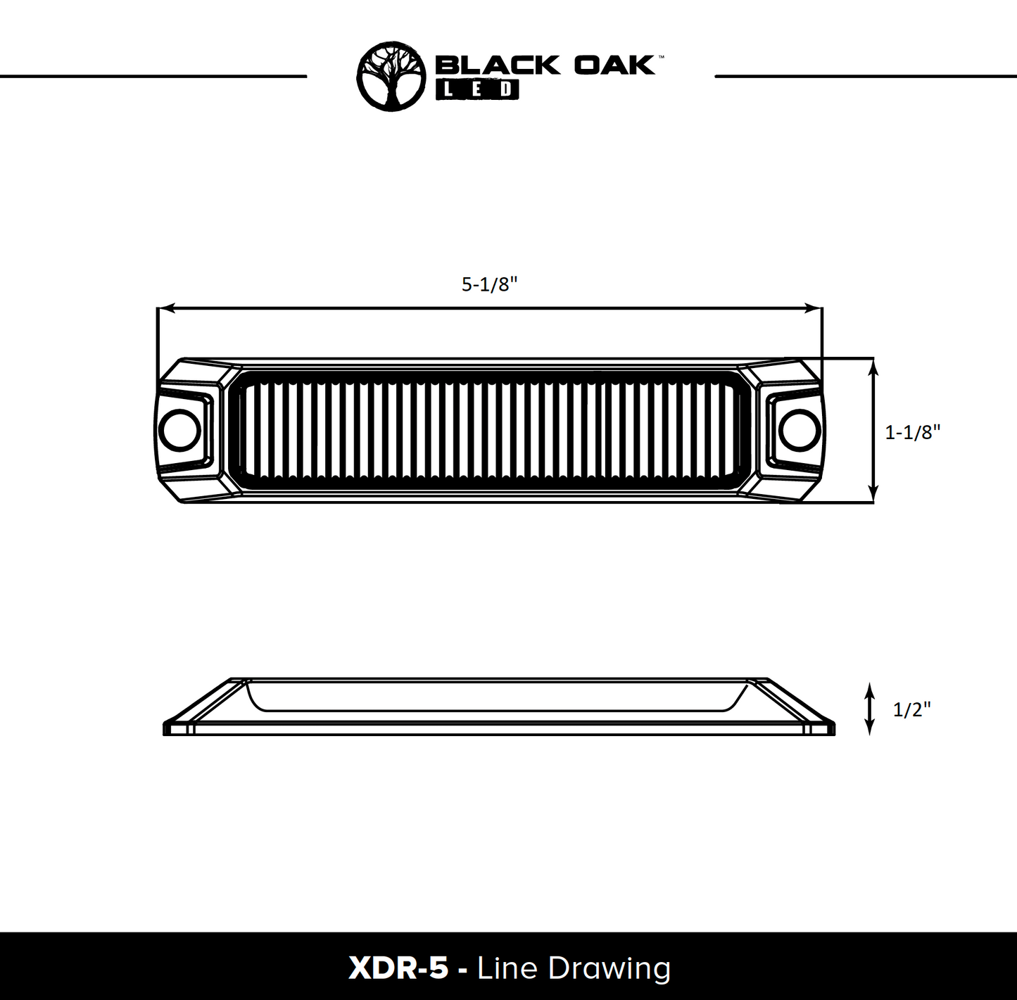 New - XDR-5 Emergency Strobe Light - LED Warning Light