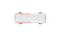 New- 20 Inch Mini Emergency Light Bar, TIR Optics