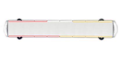 40 Inch Emergency Light Bar - TIR Optics