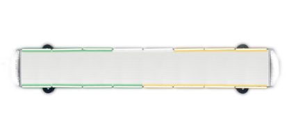 40 Inch Emergency Light Bar - TIR Optics