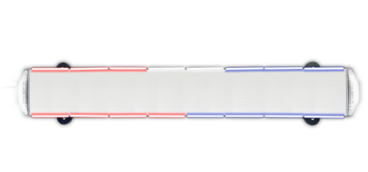 40 Inch Emergency Light Bar - TIR Optics