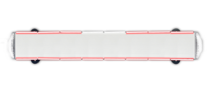 40 Inch Emergency Light Bar - TIR Optics