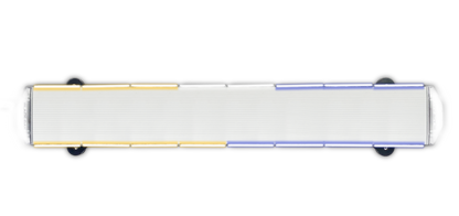 40 Inch Emergency Light Bar - TIR Optics