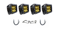 (07-13) Chevy Silverado 1500 - Yellow Lens Fog Light Pod Kit