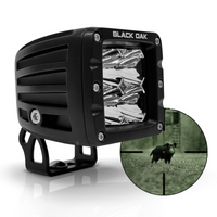 2 Inch 940nm Infrared LED Pod Light | Spot or Flood Optics | Pro Series 3.0 (12W)