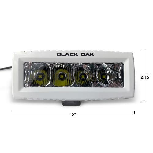 4 Inch Marine LED Spreader Light | Flood Optics | Pro Series 3.0 (40W)