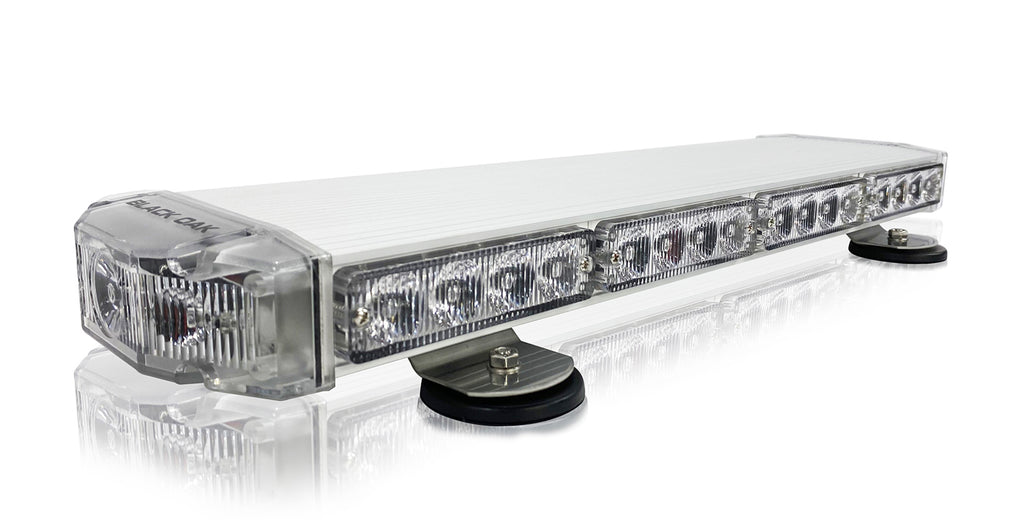 fire komfortabel Polar New- 20 Inch Mini Emergency Light Bar, TIR Optics - BLACK OAK LED