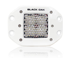 New - Marine Flush Mount LED POD Light: 40w CREE XM-L2 - Diffused: Black Oak LED Pro Series 3.0