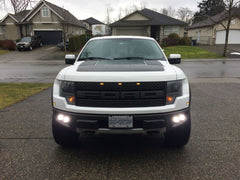 (10-14) Ford Raptor - Yellow Lens Fog Light Pod Kit