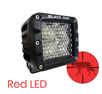 2 Inch Red Predator Hunting LED Pod Light | Diffused Optics | Pro Series 3.0 (12W)