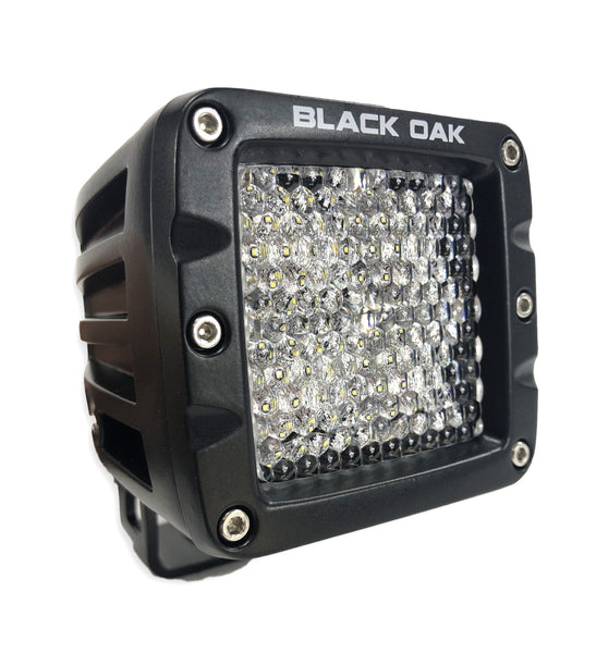2 Inch Diffused LED Pod Light: Black Oak LED Pro Series 3.0: 40w CREE XM-L2