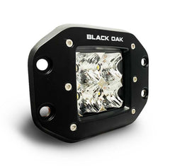New Flush Mount LED POD Light: 40w CREE XM-L2 - Flood or Diffused: Black Oak LED Pro Series 3.0