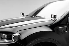 (19-21) Ford Ranger - Hood Hinge Ditch Lighting Kit- 2 Pods