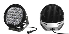 New - 7 inch Round Series LED Light - Black Oak LED Pro Series 2.0
