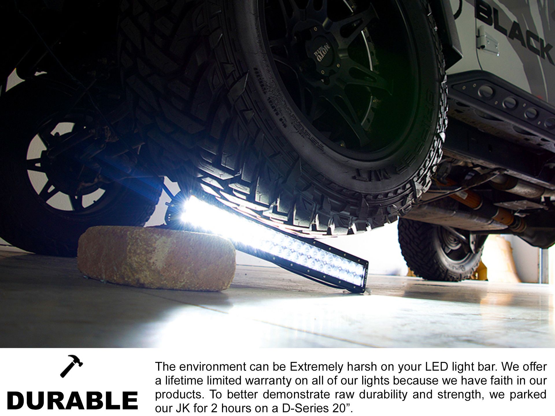 10 Inch Single Row Light Bar | Light Bar LED | Black Oak LED