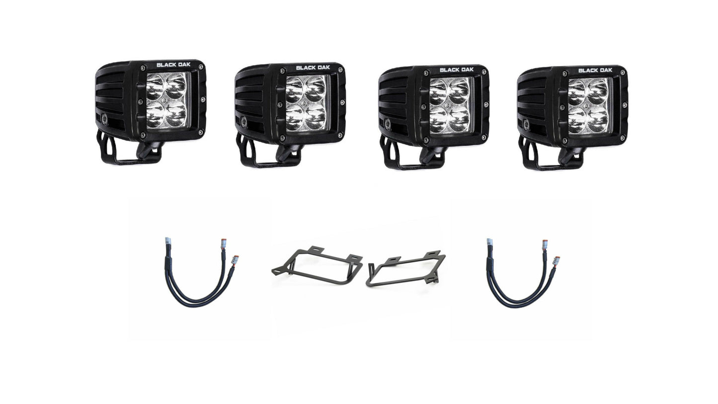 (07-10) Chevy Silverado 2500/3500 - Fog Light Pod Kit